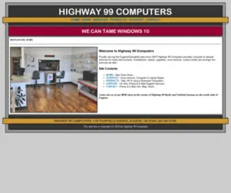 HWY99Computers.com(HIGHWAY 99 COMPUTERS) Screenshot