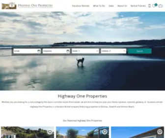 Hwyoneprop.com(Stinson beach) Screenshot