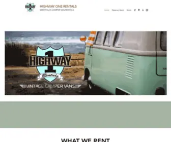 Hwyonerentals.com(Westfalia Rental) Screenshot