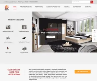 HX-F.com(Ulink Furniture Group Limited) Screenshot