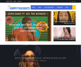 HXPPYTHXXGHTS.com(Artist Interviews) Screenshot