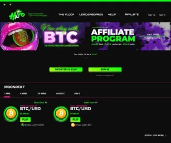 Hxro.io(Hxro Network) Screenshot