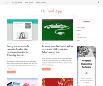 Hxtool-APP.com(H a X) Screenshot