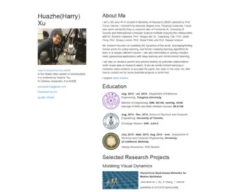 Hxu.rocks(Huazhe Xu) Screenshot
