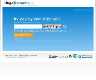 HY-Energy.com(HY Energy) Screenshot