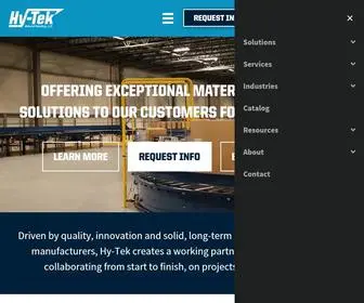 HY-Teksystems.com(Hy-Tek Systems) Screenshot