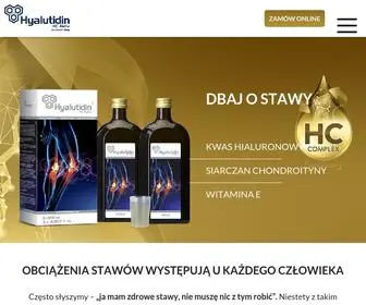 Hyalutidin.pl(Suplement diety na stawy) Screenshot