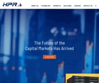Hyannisportresearch.com(Simplifying Capital Markets Infrastructure) Screenshot
