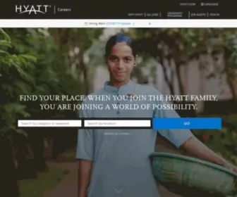 Hyatt.jobs(Hyatt Careers) Screenshot