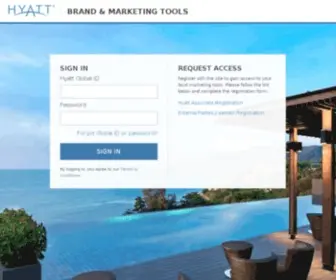 Hyattbrandmanager.com(Hyattbrandmanager) Screenshot