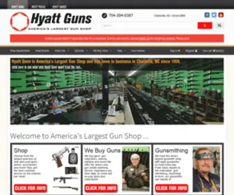 Hyattgunstore.com(Hyatt Gun Store) Screenshot