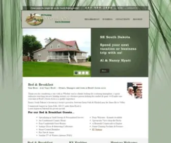 Hyattsgreenacres.com(6 RV Park sites or 4 bed and breakfast rooms) Screenshot