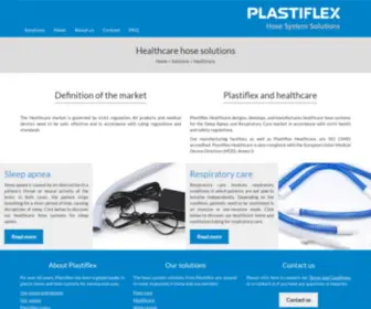Hybernite.com(Healthcare hose solutions) Screenshot
