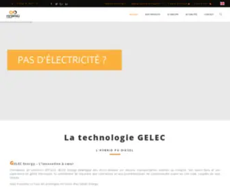 HYbrid-Offgrid.fr(Découvrez la gamme de groupes électrogènes hybrides de GELEC Energy) Screenshot