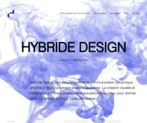 HYbride.design(Agence de Communication) Screenshot