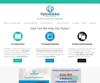 HYbridGlobalpublishing.com(Your Self Publishing Alternative) Screenshot