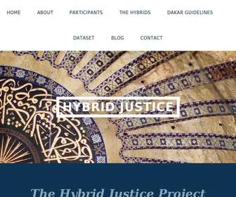 HYbridjustice.com(Hybrid Justice) Screenshot
