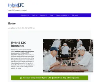 HYbridlongtermcareplans.com(Hybrid Long Term Care Insurance) Screenshot