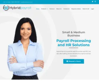 HYbridpayroll.com(Hybrid Payroll) Screenshot