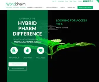 HYbridpharm.com(Compounding Pharmacy) Screenshot