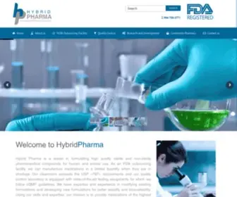 HYbridpharma.com(Hybrid Pharma) Screenshot