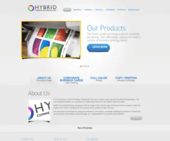 HYbridprinting.com(Hybrid Printing) Screenshot