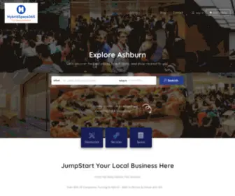 HYbridspace365.com(In-Person & Virtual Event 365) Screenshot