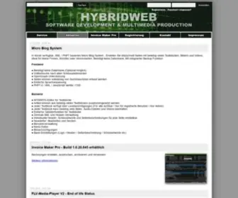 HYbridweb.de(Aktuelles) Screenshot