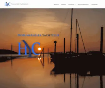 HYC-Online.de(Horumersieler Yachtclub) Screenshot