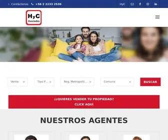 Hycasociados.cl(HyC Asociados) Screenshot