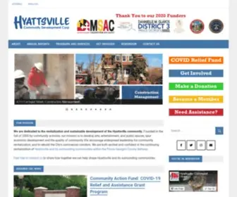 HYCDC.org(Dedicated to the revitalization and sustainable development of the Hyattsville community) Screenshot