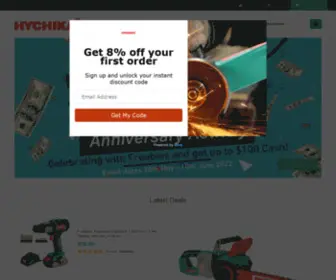 HYchika.com(HYCHIKA DIY Power Tools) Screenshot