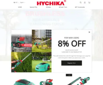 HYchikashop.com(HYCHIKA official shop) Screenshot