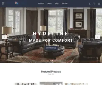 Hydelinefurniture.com(Hydeline USA) Screenshot