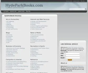 Hydeparkbooks.com(Hydeparkbooks) Screenshot