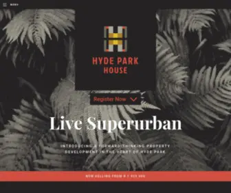 Hydeparkhouse.co.za(Hyde Park House) Screenshot