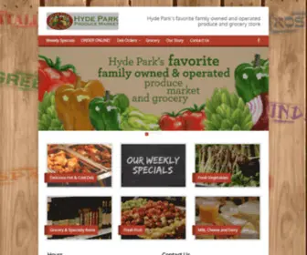 Hydeparkproduce.com(Hyde Park Produce) Screenshot