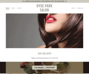 Hydeparksalon.com(Hyde Park Salon) Screenshot