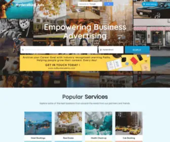 Hyderabadads.net(Ads Hyderabad) Screenshot