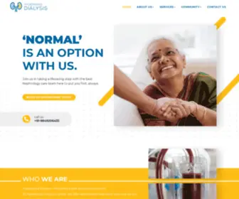 Hyderabaddialysis.com(Hyderabad Dialysis) Screenshot