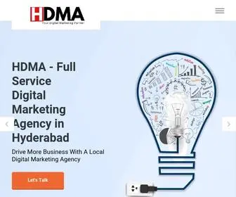 Hyderabaddigitalmarketingagency.com(Digital Marketing Agency in Hyderabad 2021) Screenshot