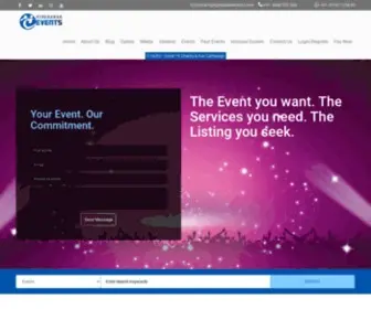 Hyderabadevents.com(Hyderabad Events) Screenshot