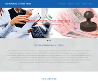 Hyderabadglobalvisas.com(Visa Consultants) Screenshot