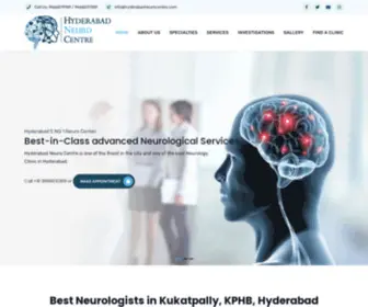 Hyderabadneurocentre.com(Neurologist near me) Screenshot