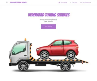 Hyderabadtowingservices.com(Hyderabad towing services) Screenshot