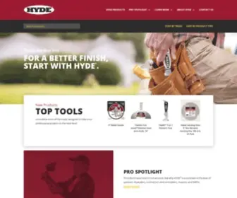 Hydetools.com(Hyde Tools) Screenshot