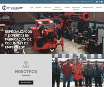 Hydexcorp.com(ROCK PARTNER) Screenshot