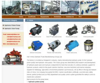 HYdpump.com(Hydraulic Pump) Screenshot