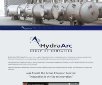 HYdra-ARC.com(Hydra-Arc (Pty) Ltd) Screenshot