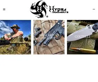 HYdra-Armaments.com(Hydra Armaments) Screenshot